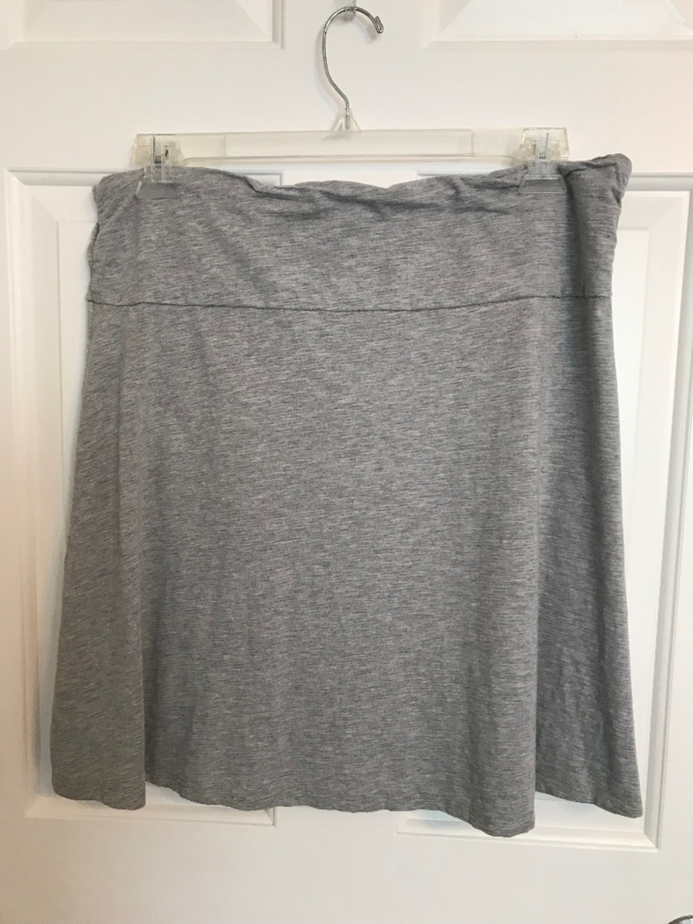 Toad&Co Chaka Organic Cotton Summer Skirt Size XL Heather Gray - Picture 2 of 4